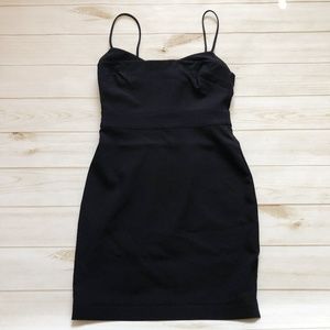 Likely Willard Mini Body-con Dress in Black